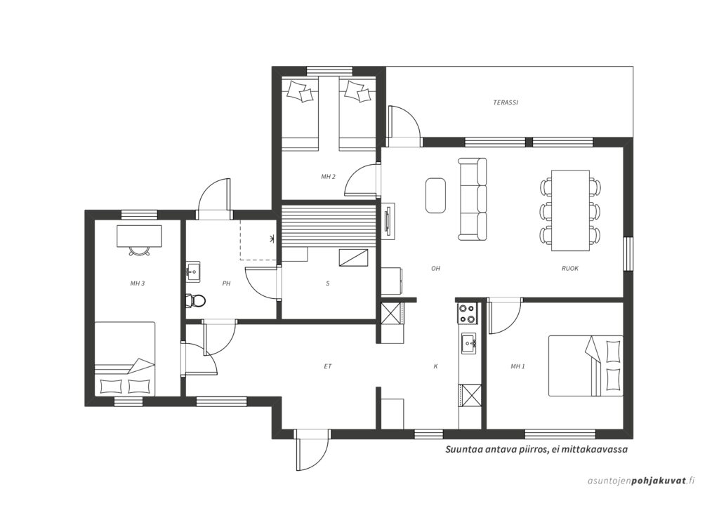 Villa Haave - Pohjakuva